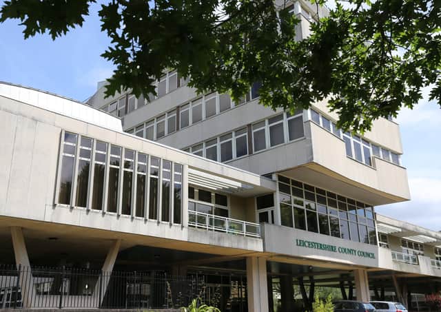 Leicestershire County Council headquarters at Glenfield EMN-210723-131352001