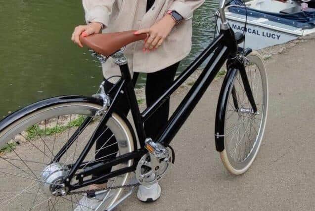 An electric bike which was stolen from the garage of a property in Bickley Avenue, Melton EMN-210727-094840001