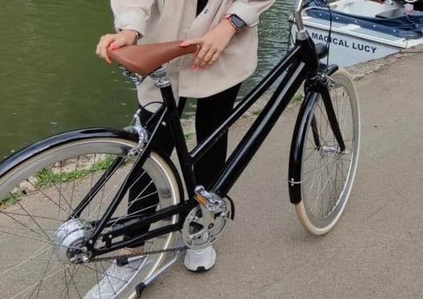 An electric bike which was stolen from the garage of a property in Bickley Avenue, Melton EMN-210727-094840001