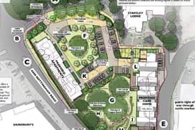 The gardens site where the care home and extra care apartments are planned at Pera Business Park EMN-210727-145556001