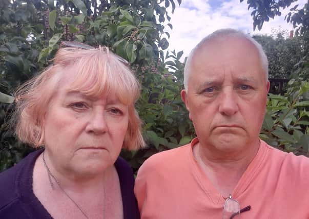 Trevor and Gill Riley, who are very unhappy about the service they received from the AA when their car broke down as they prepared to return home to Melton after a holiday EMN-210408-111753001