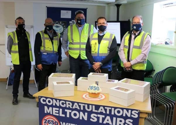 Employees at Jeld-Wen celebrate a record-breaking safety milestone EMN-210730-152152001