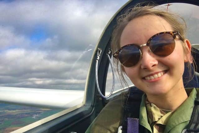 Hoby's Olivia Brown, who has been awarded a British Women Pilots’ Association (BWPA) Flying High Scholarship EMN-210208-172204001