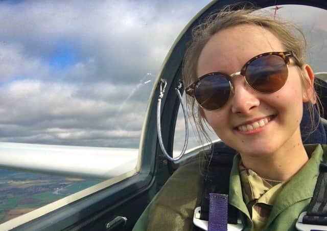 Hoby's Olivia Brown, who has been awarded a British Women Pilots’ Association (BWPA) Flying High Scholarship EMN-210208-172204001