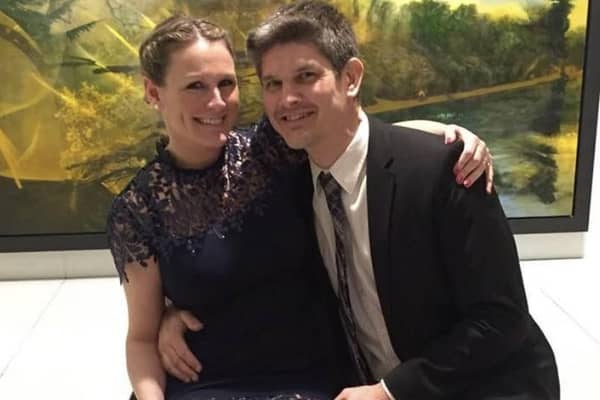 Claire Lomas with husband Dan EMN-211008-172133001