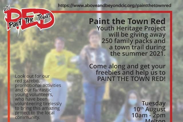 A special youth project has been launched in Melton EMN-211008-085151001