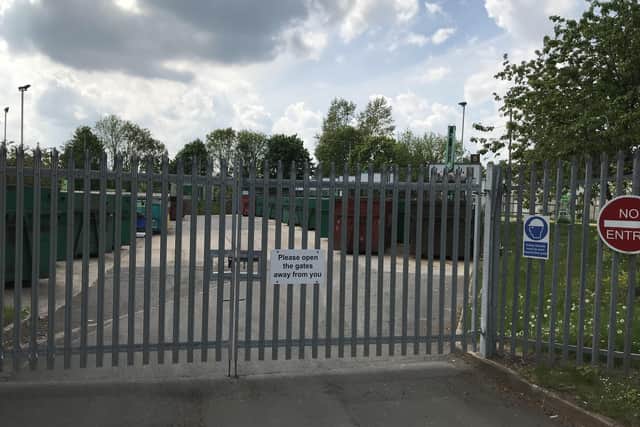 Lake Terrace household waste and recycling site in Melton EMN-210816-103707001