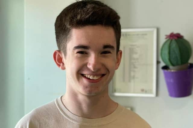 Long Field Spencer Academy student Harry Sandilands who, along with twin Ben, achieved top grades in all of his GCSEs this year EMN-210816-120453001