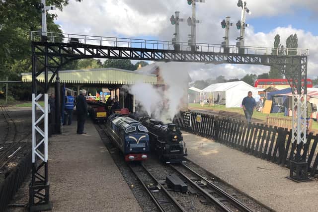 A photo from a previous Stapleford Miniature Railway and Steam Rally - the event is on again this Bank Holiday weekend EMN-210824-090905001
