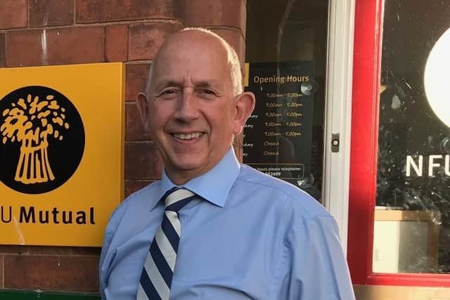 Stephen Jeal, senior agent and group secretary for NFU Mutual Melton Mowbray EMN-210824-121312001