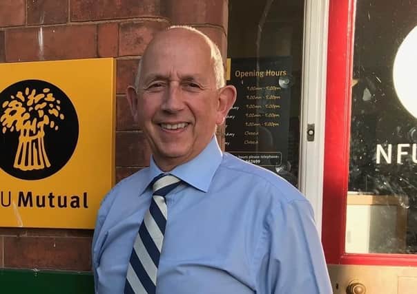 Stephen Jeal, senior agent and group secretary for NFU Mutual Melton Mowbray EMN-210824-121312001