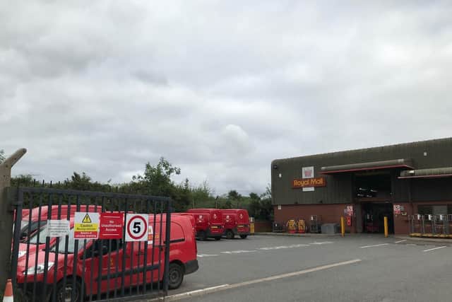 Royal Mail's Melton Mowbray delivery office EMN-210825-124409001