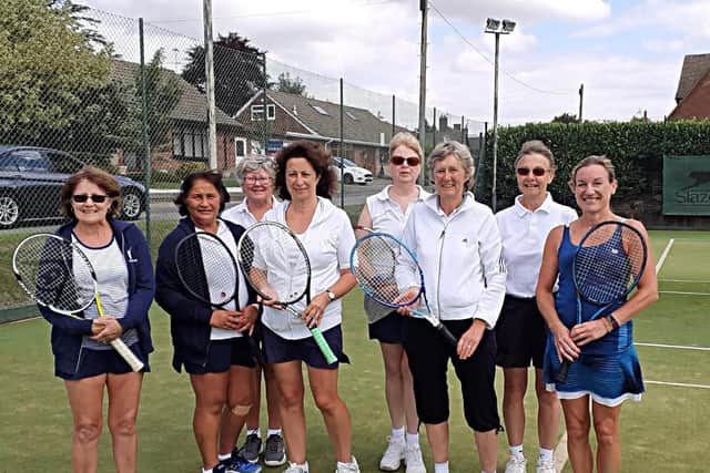 The Hamilton Lady Vets.
