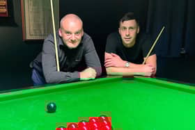 Brian Slater and Ben Manship (right).