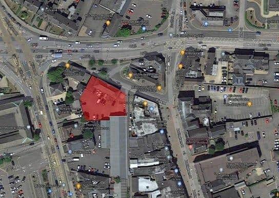 Harwood House (in red) on Park Road, Melton, which could be converted into a medical centre if a planning application is approved EMN-210209-161435001