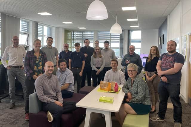 The team at the HSSP architects firm in their office at the Pera Business Park in Melton EMN-210709-151116001