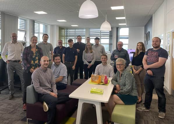 The team at the HSSP architects firm in their office at the Pera Business Park in Melton EMN-210709-151116001