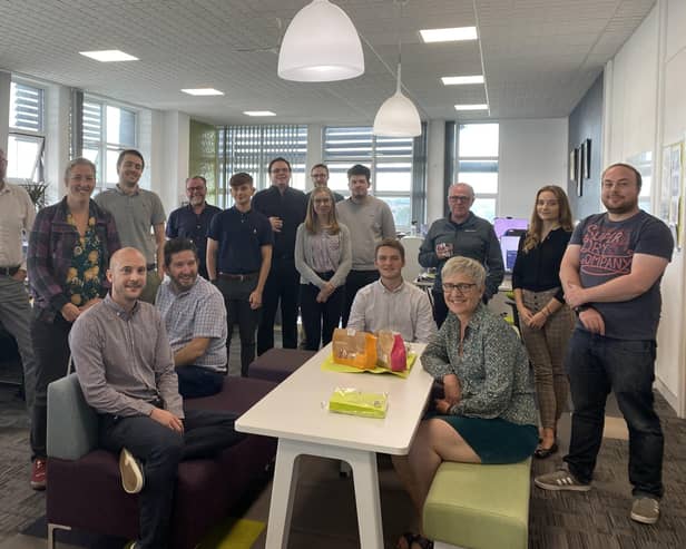 The team at the HSSP architects firm in their office at the Pera Business Park in Melton EMN-210709-151116001