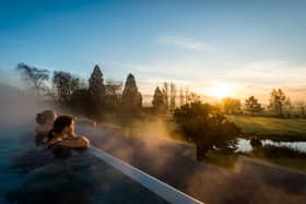 The stunning roof pool at Ragdale Hall Spa EMN-210909-101948001