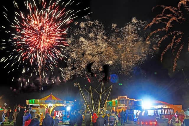 Spectacular fireworks at the Halloween Extravaganza event in Melton in 2019 EMN-210920-132659001
