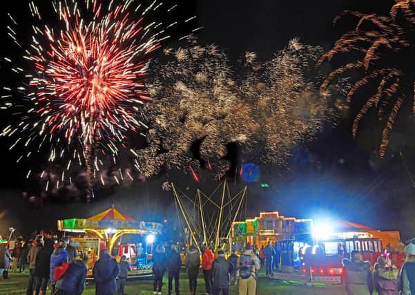 Spectacular fireworks at the Halloween Extravaganza event in Melton in 2019 EMN-210920-132659001
