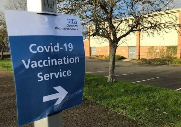 The Melton Vaccination Centre at Melton Sports Village, off Burton Road EMN-210921-135336001