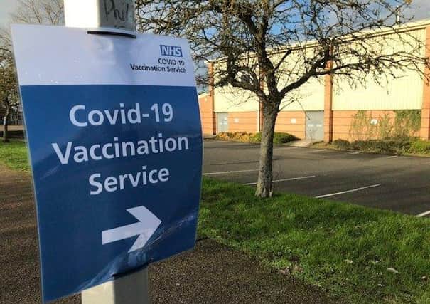 The Melton Vaccination Centre at Melton Sports Village, off Burton Road EMN-210921-135336001