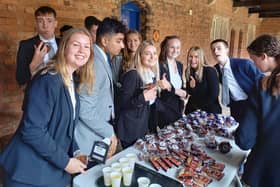 Ratcliffe College Sixth Form students sell treats for their Macmillan fundraiser EMN-210927-151928001