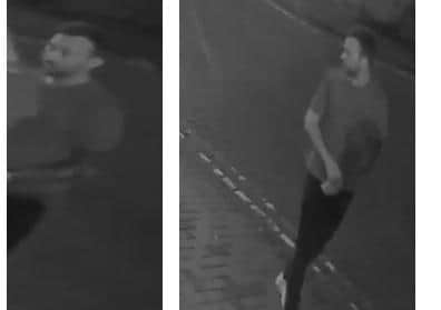 Police have released these CCTV images of a man they want to speak to  in connection with an assualt on a teenager in St Mary's Way on September 17IMAGES: LEICS POLICE EMN-210510-112442001