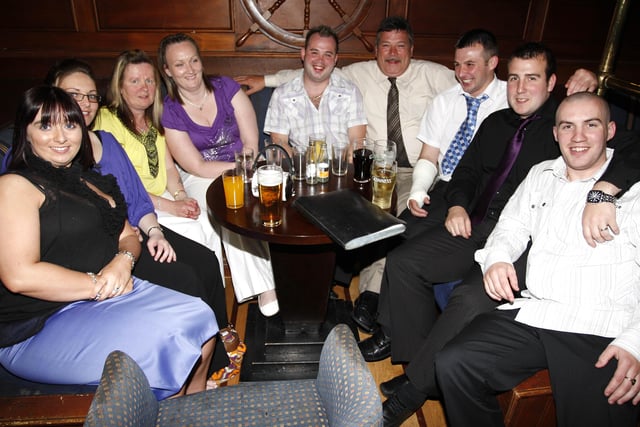 Players and guests pictured at the Portrush FC awards evening in Kellys on Friday. CR22-200PL