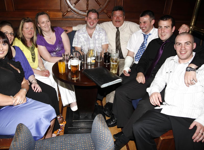 Players and guests pictured at the Portrush FC awards evening in Kellys on Friday. CR22-200PL