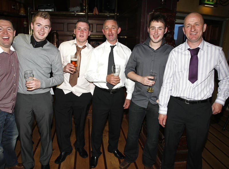 Players pictured at the Portrush FC awards evening in Kellys on Friday. CR22-202PL