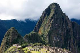 The Inca citadel of Machu Picchu in Peru.