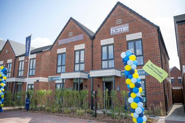 The Dallington show home was the centrepiece of the weekend
