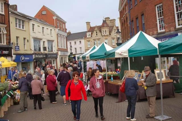 Melton's Tuesday street market
