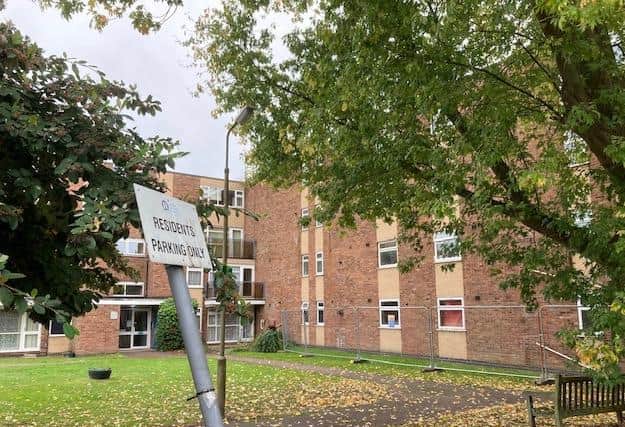 Melton Council is set to raise the roof at this block of town centre flats in Chapel Street