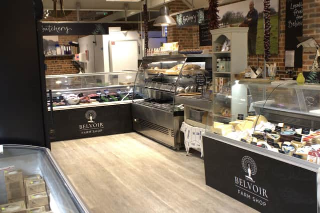 The refurbished Belvoir Castle farm shop
