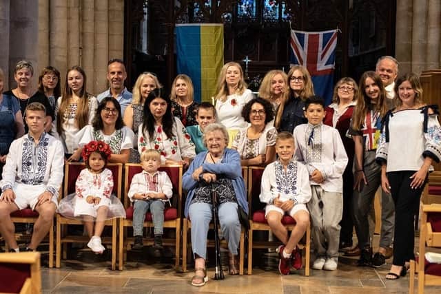 Melton's St Mary's Church hosts thanksgiving service to Ukrainians displaced by the war