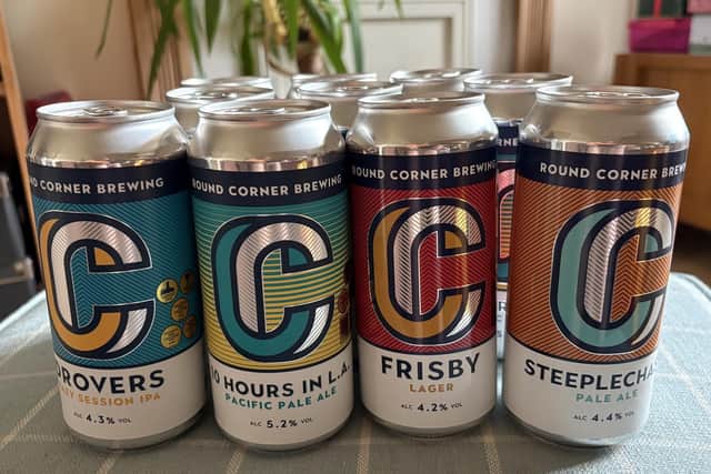 The core range of beers at Round Corner Brewing, sampled by the Melton Times