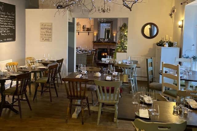 The interior at The Nevile Arms at Kinoulton