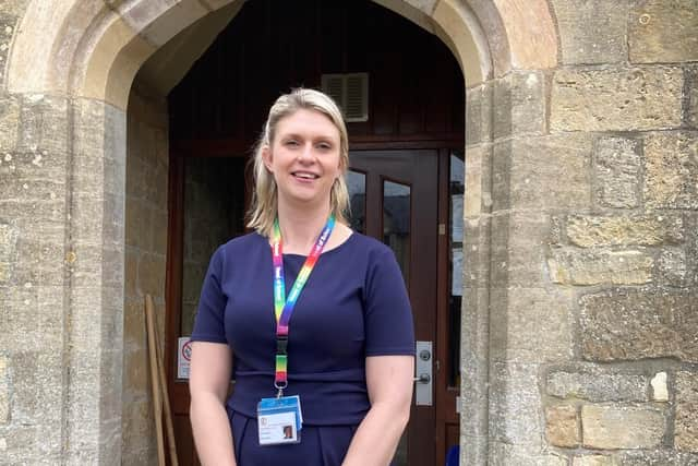 Waltham CE Primary School head teacher Hollie Geeson