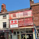 Work taking place to preserve the heritage of 35 Burton Street in Melton Mowbray