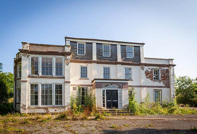 Sysonby Lodge, which is being converted into new homes