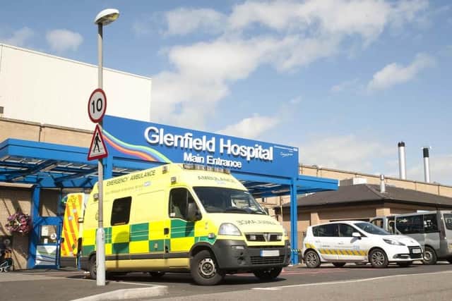Glenfield Hospital in Leicester - part of the University Hospitals of Leicester NHS Trust