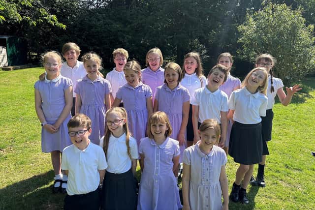 Ab Kettleby School's choir which performed at Melton Theatre