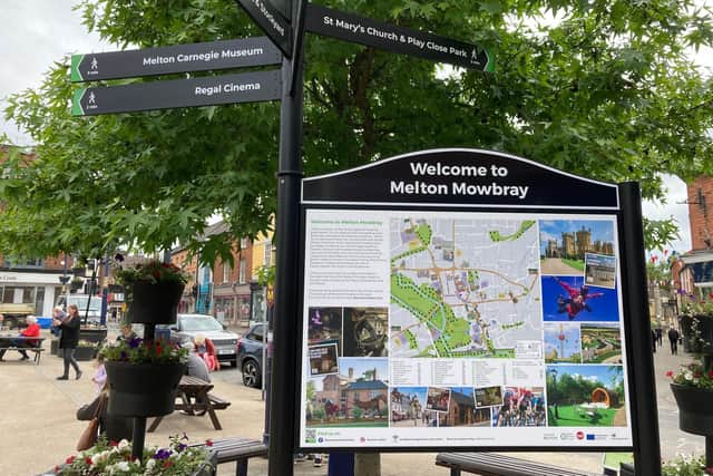 Melton Mowbray town centre