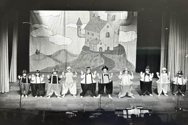 The first ever Trevonne Stage School pantomime - Humpty Dumpty back in 1979