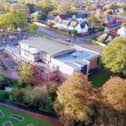 An aerial photo of Melton's Waterfield Leisure Centre
PHOTO Mark @ Aerialview360