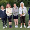 Hamilton ladies' thirds, from left, Bridget Longworth, Jan Jackson, Rachel Heggs, Eileen Merrison, Sarah Jones and Mia Scotland.