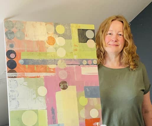 Julia H Murphy at her studio in Long Clawson